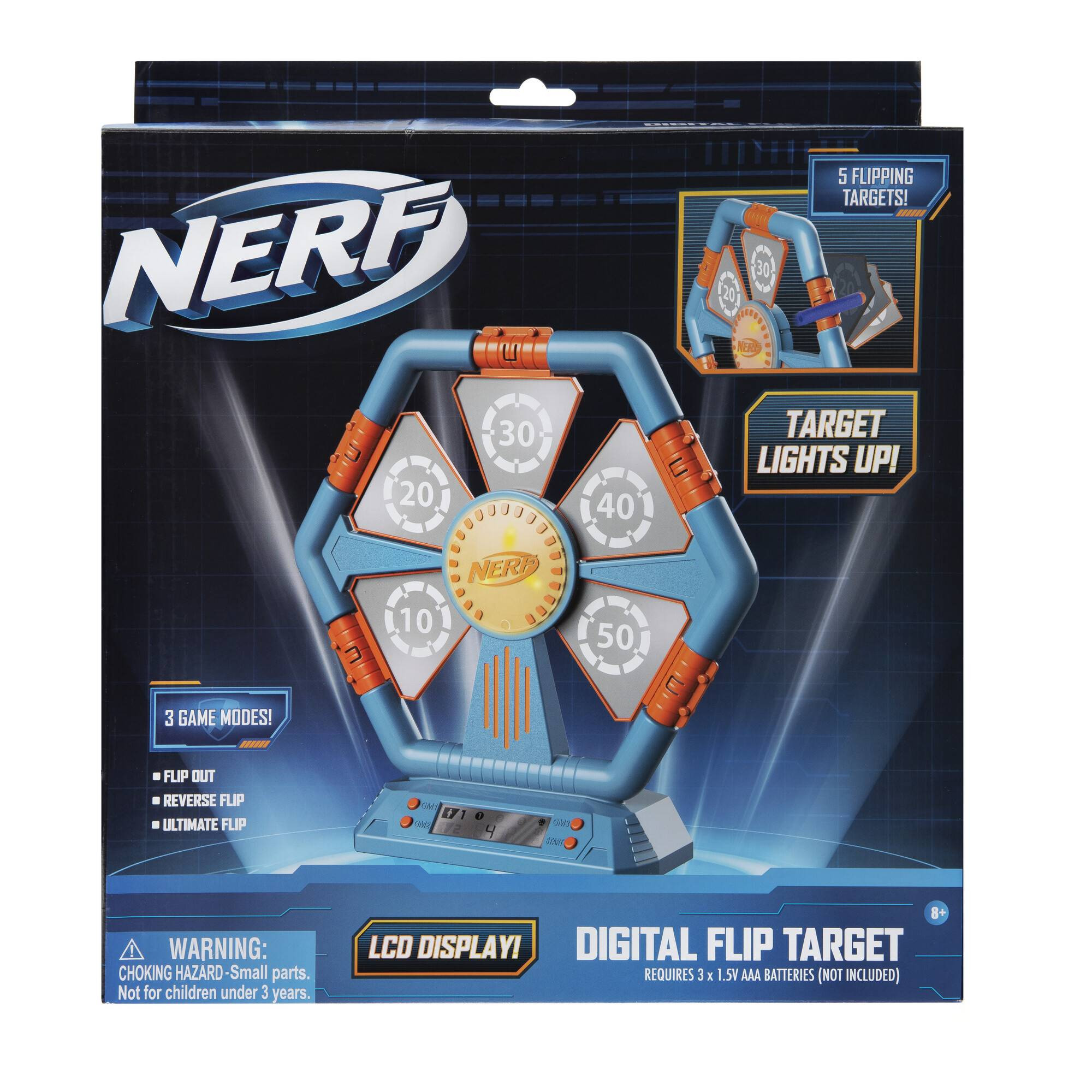 Nerf Digitální sklápěcí terč