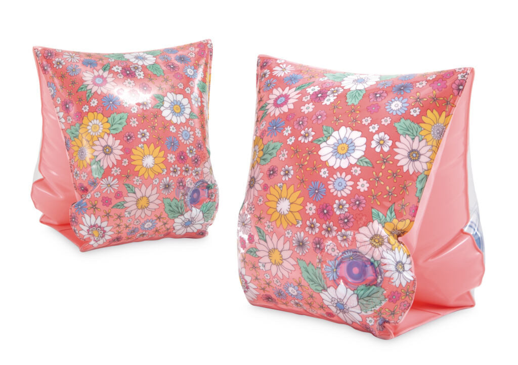 Naf rukávky Sweet Blossom růžové 23x15cm v krabičce