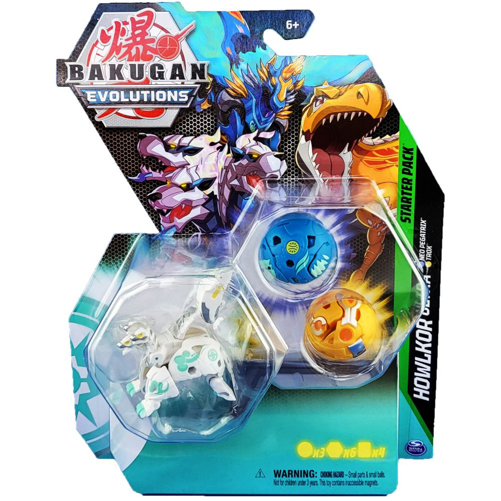 BAKUGAN startovací sada 3 KS S4