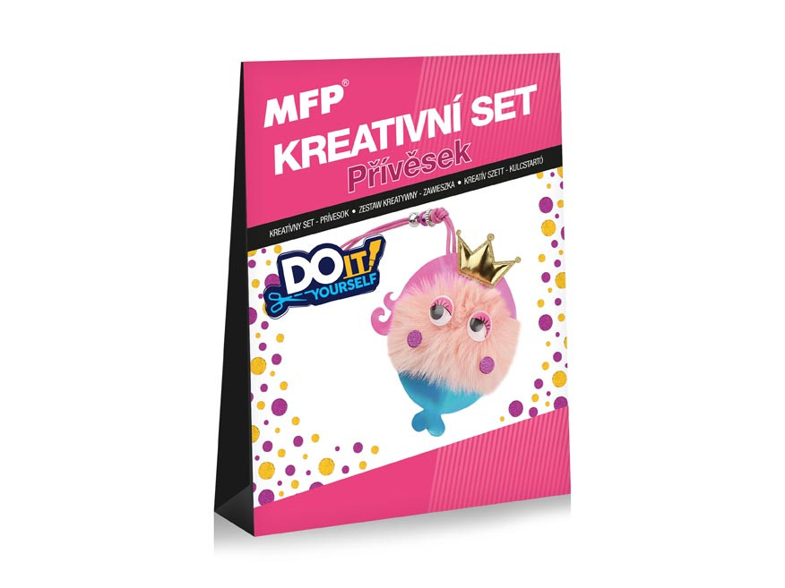 Kreativní set - přívesek princezna