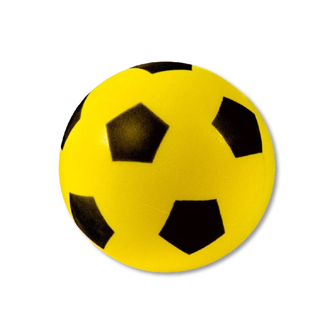 Androni Soft míč - průměr 12 cm žlutý