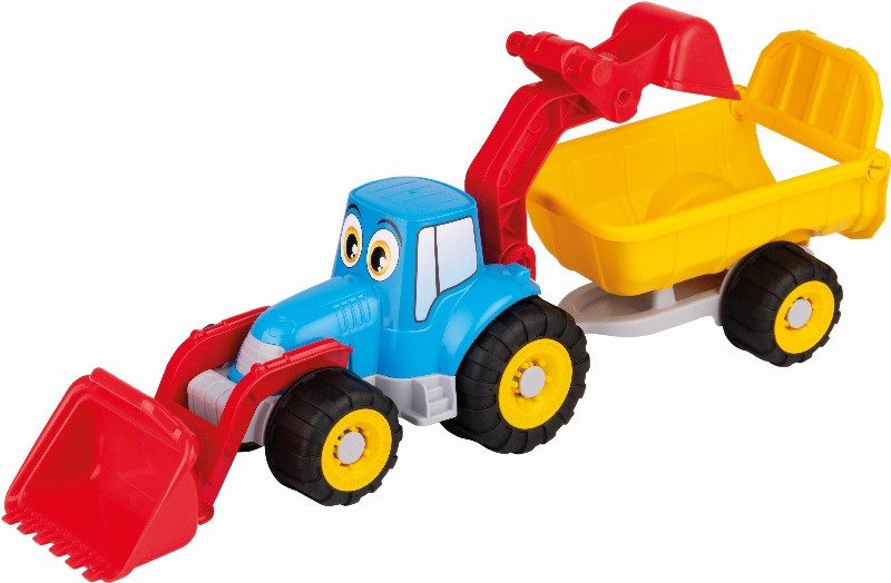 Androni Veselý traktor s vlekem - 55 cm
