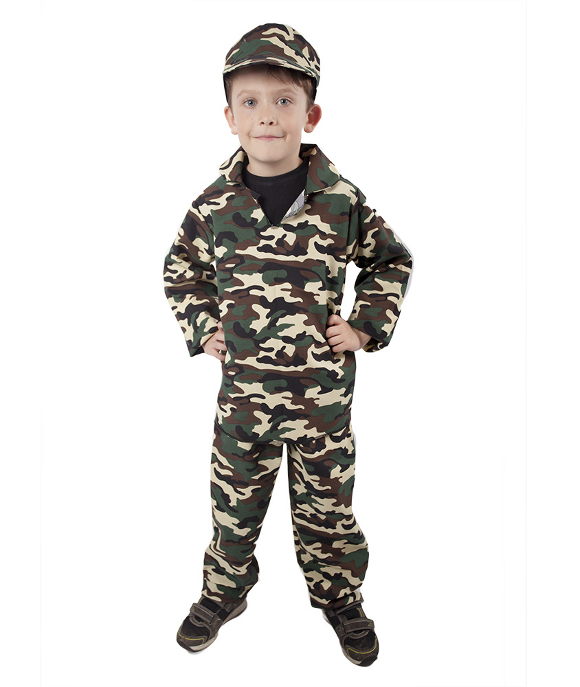 Dětský kostým voják ERDL (M)