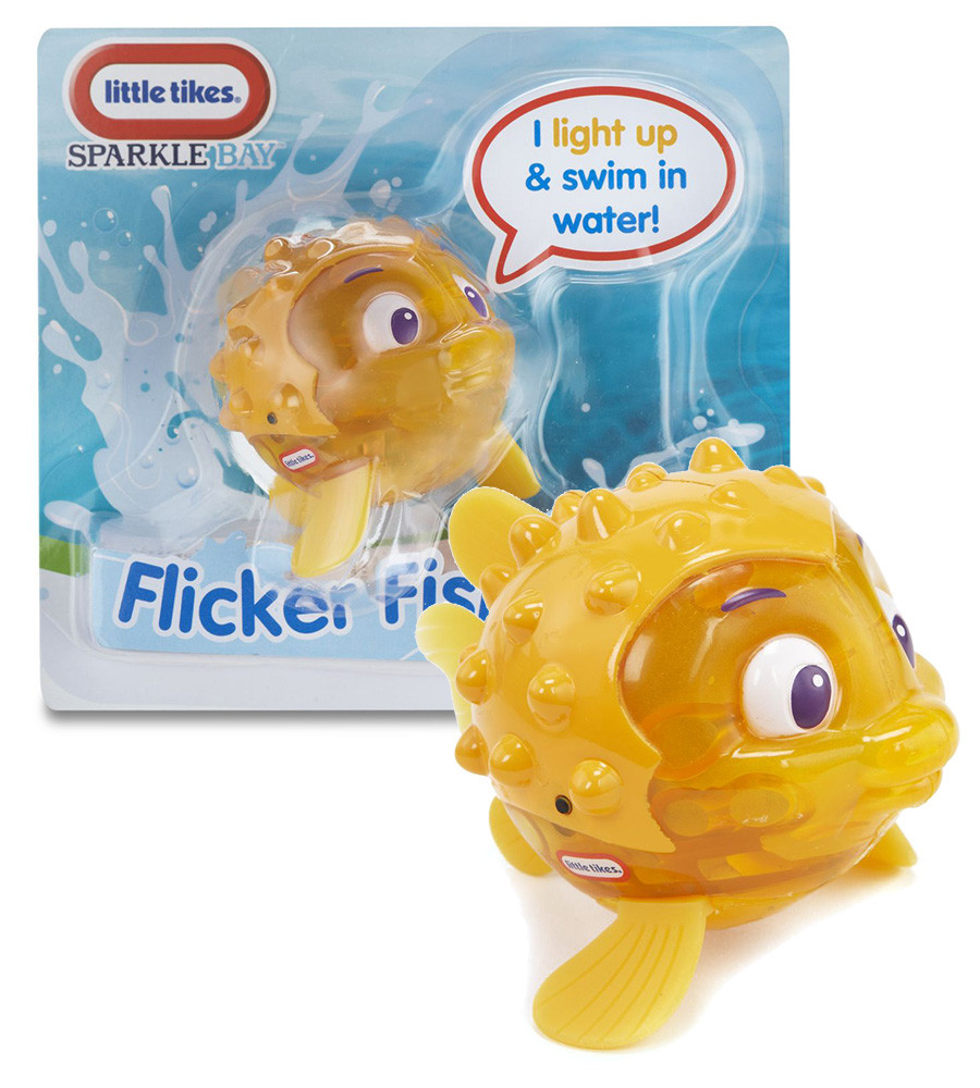 Svítící rybka žlutá LITTLE TIKES