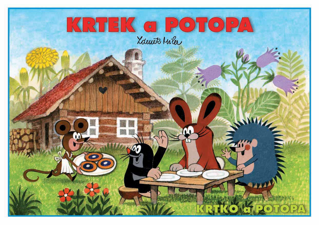 Omalovánka A5 Krtek a potopa