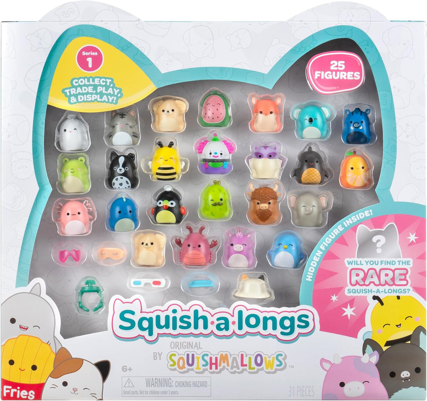 Squish a longs sada 25 figurek