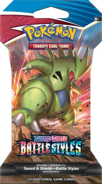 Pokémon TCG Battle Styles - 1 Blister Booster