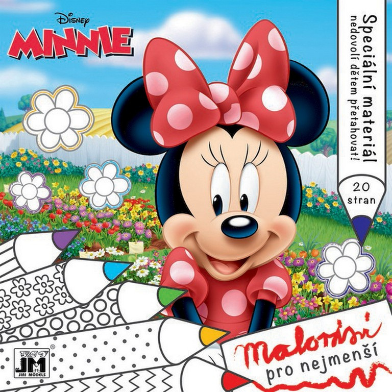 omalovánka Minnie - Malování pro nejmenší