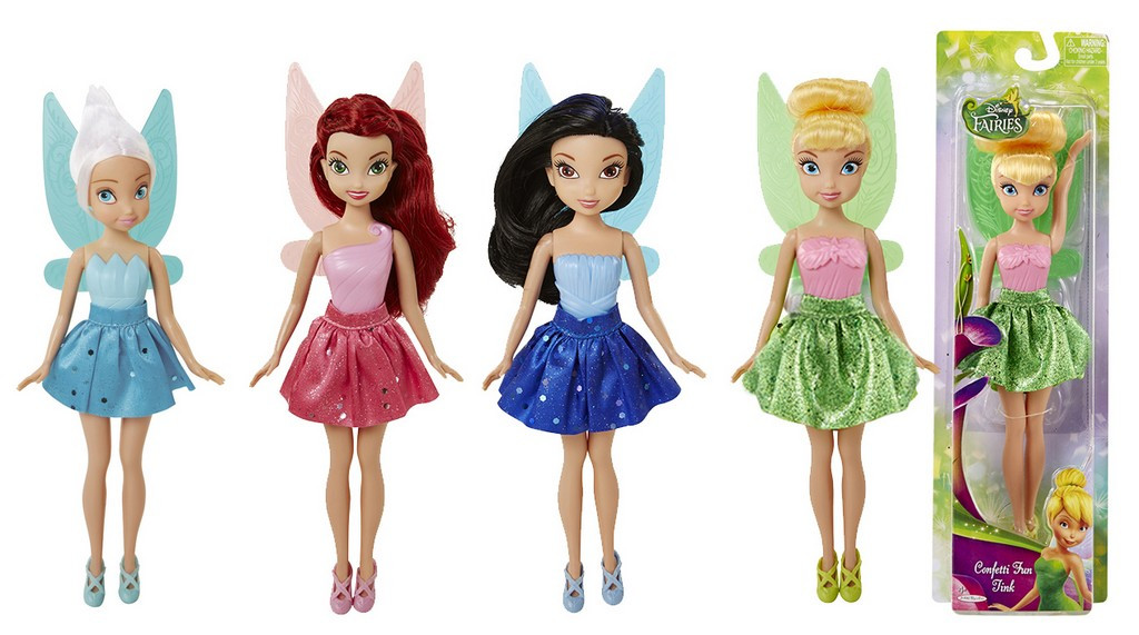 panenka Disney Fairies - Víly, baletka, 22 cm
