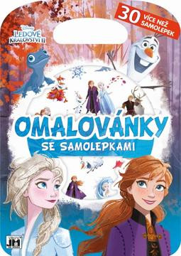 Omalovánka se samolepkami FROZEN 2 - Ledové království