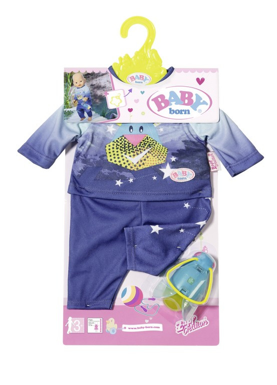 Pyžamo s baterkou BABY born, 2 druhy
