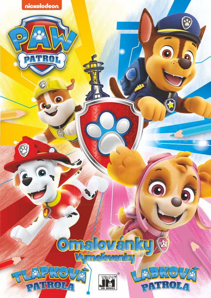 Omalovánka A4 Paw Patrol - Tlapková patrola