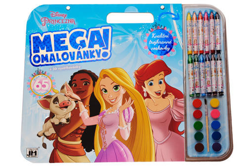 Omalovánka mega set Disney Princezny