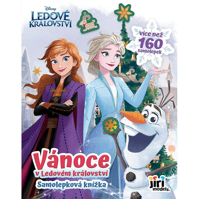 Vánoční samolepková knížka Frozen - Ledové království