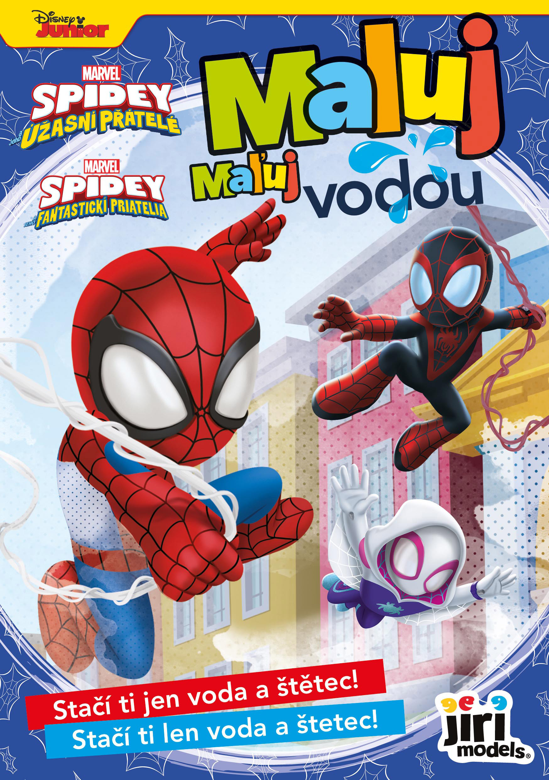 Omalovánka A5 Maluj vodou SPIDEY