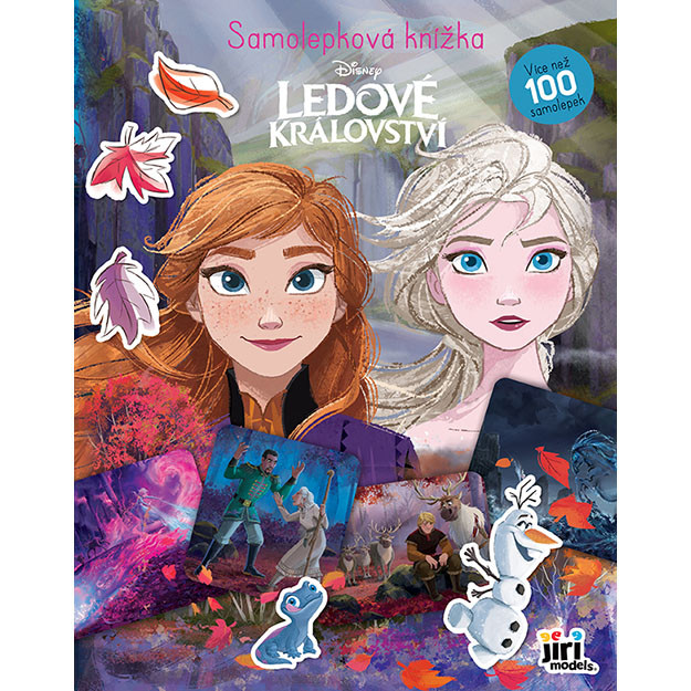 Knížka samolepková FROZEN - Ledové království