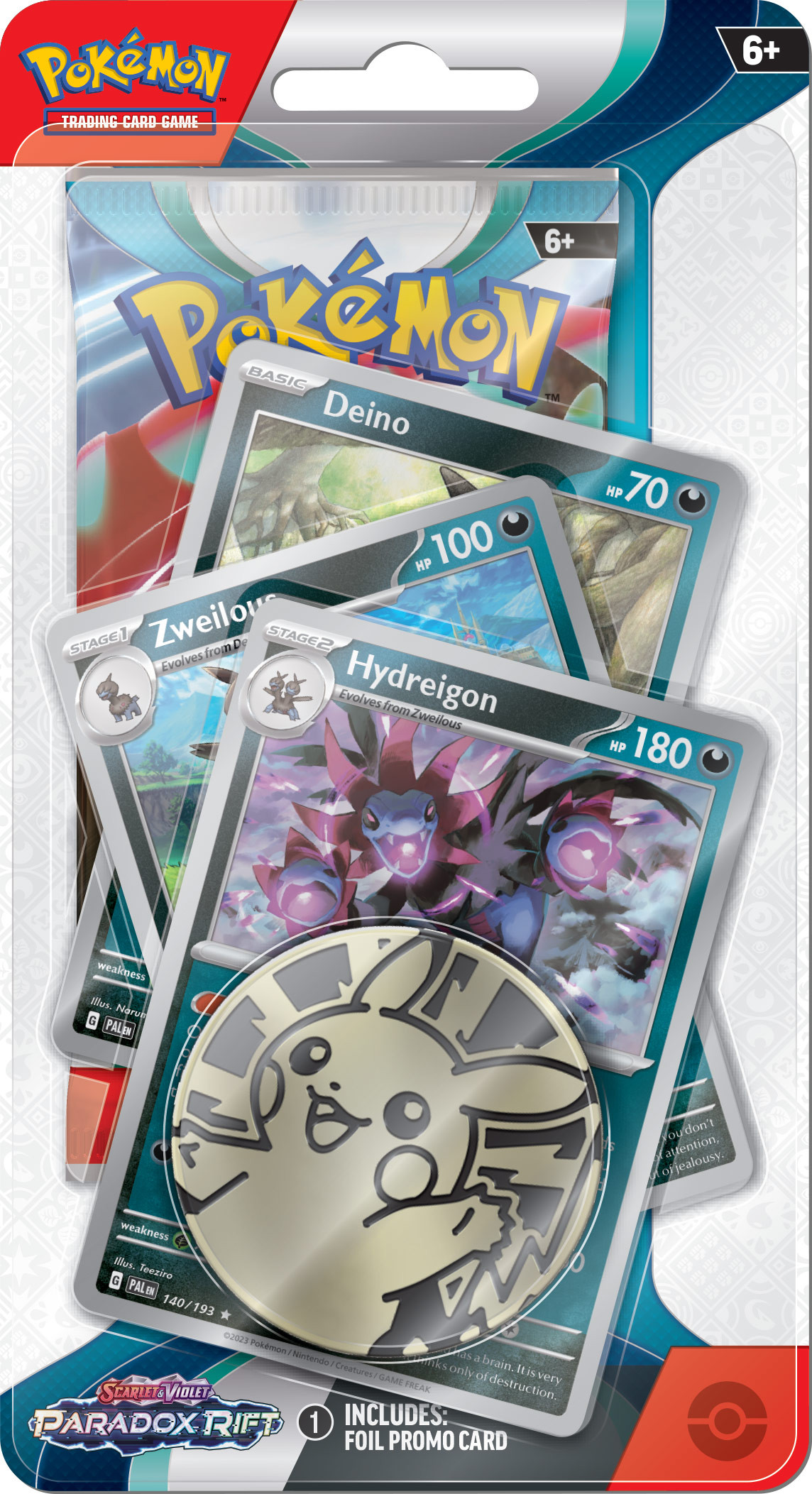 Pokémon TCG: Paradox Rift - Premium Checklane Blister