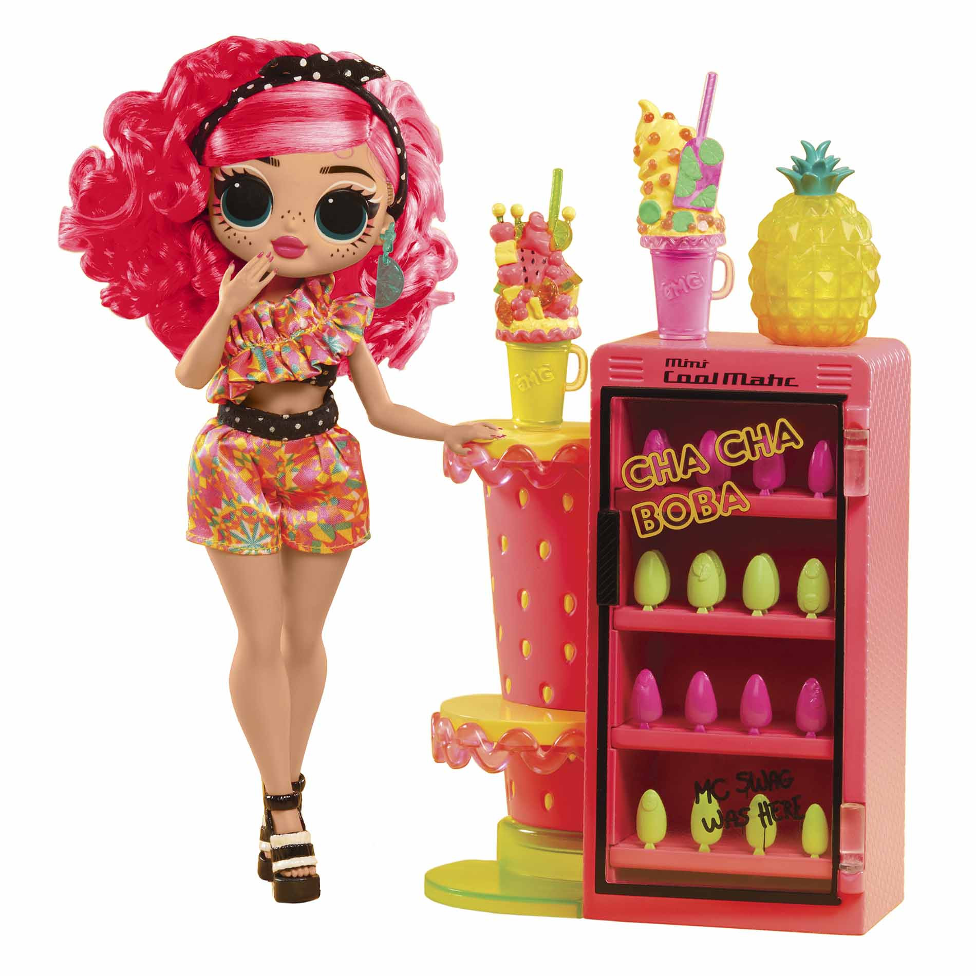 L.O.L. Surprise! OMG Nehtové studio s panenkou - Pinky Pops Fruit Shop