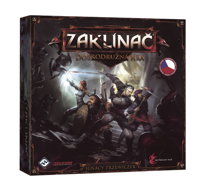 hra desková Zaklínač - dobrodružná hra