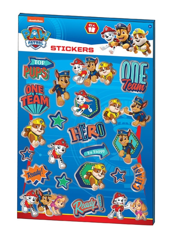 Sada samolepek 6 listů Paw Patrol