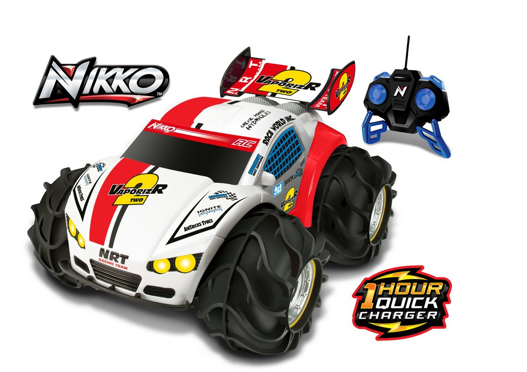 NIKKO RC auto VaporizR 2 červený - 1.hod. nabíječka