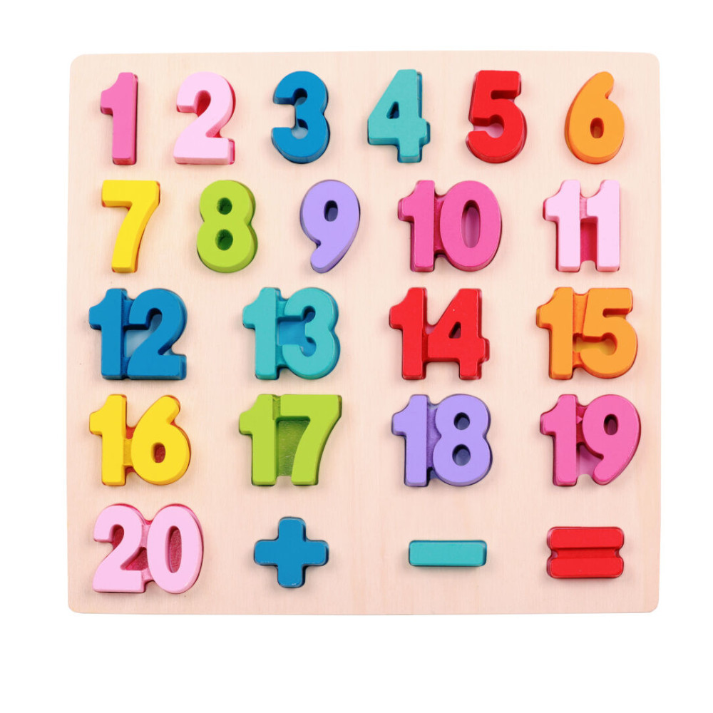2Kids Toys Vkládací puzzle Matematika Velká násobilka