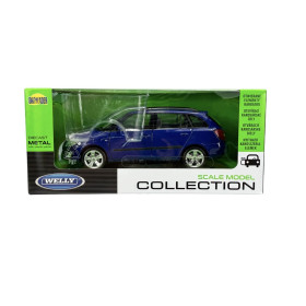 Welly auto 1:24 ŠKODA FABIA COMBI II 2009 modrá
