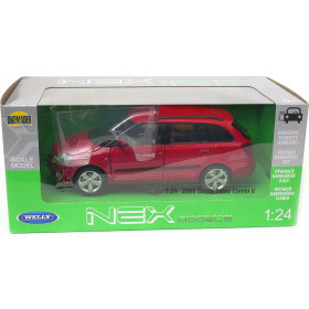 Welly auto 1:24 ŠKODA FABIA COMBI II 2009 červená