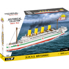 Cobi 1681 H.M.H.S. Britannic v měřítku 1:700
