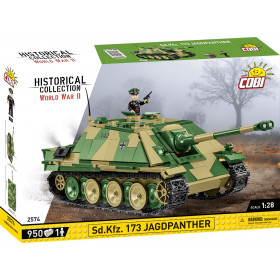 COBI 2574 World War II 1:28 Německý těžký stíhač tanků Sd.Kfz. 173 JAGDPANTHER