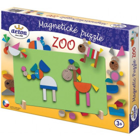 Puzzle magnetické - ZOO