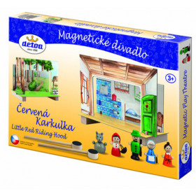 divadlo magnetické - Červená Karkulka