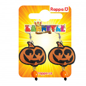 Náušnice dýně Halloween