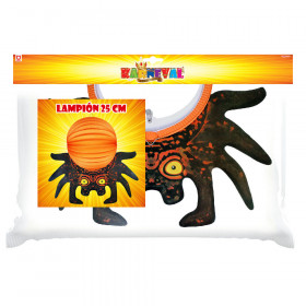 Lampion Halloween pavouk 3D 25 cm