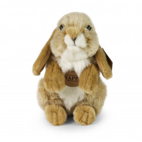 Plyšový králík béžový stojící 18 cm ECO-FRIENDLY