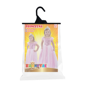 Dětský kostým růžová princezna (S)