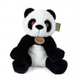 Plyšová panda sedící 27 cm ECO-FRIENDLY