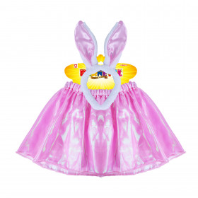 Dětský kostým tutu sukně s čelenkou zajíček
