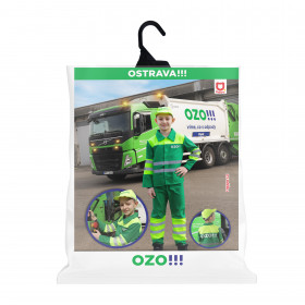 Dětský kostým popelář OZO!!! (M)