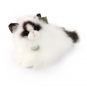Plyšová kočka ragdoll ležící 35 cm ECO-FRIENDLY