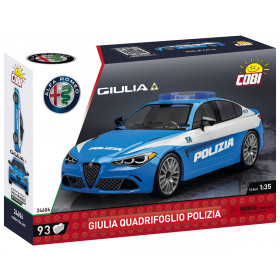 Cobi 24606 Alfa Romeo Gulia Quadrifoglio Polizia