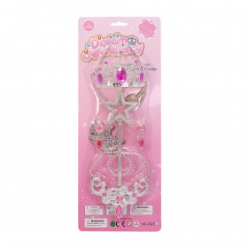 Sada princezna růžová s příslušenstvím