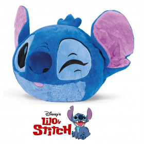 Cozy Noxxiez HW776 Stitch - hřejivý plyšový polštář 3 v 1