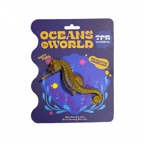 Mořský koník gumový 12 cm