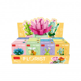 Stavebnice květina v květináči