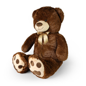 Velký plyšový medvěd Štefan s visačkou 100 cm