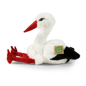 Plyšový čáp 32 cm ECO-FRIENDLY PLUSH WORLD