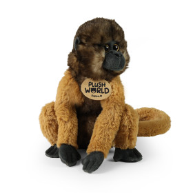 Plyšová opice 22 cm ECO-FRIENDLY PLUSH WORLD