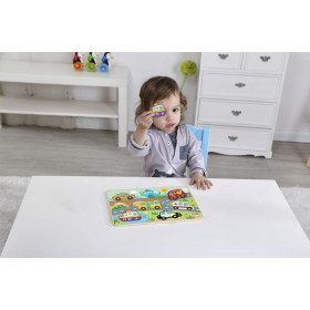 2Kids Toys Vkládací puzzle Doprava