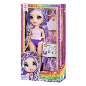 Rainbow High Fashion panenka v plavkách - Violet Willow